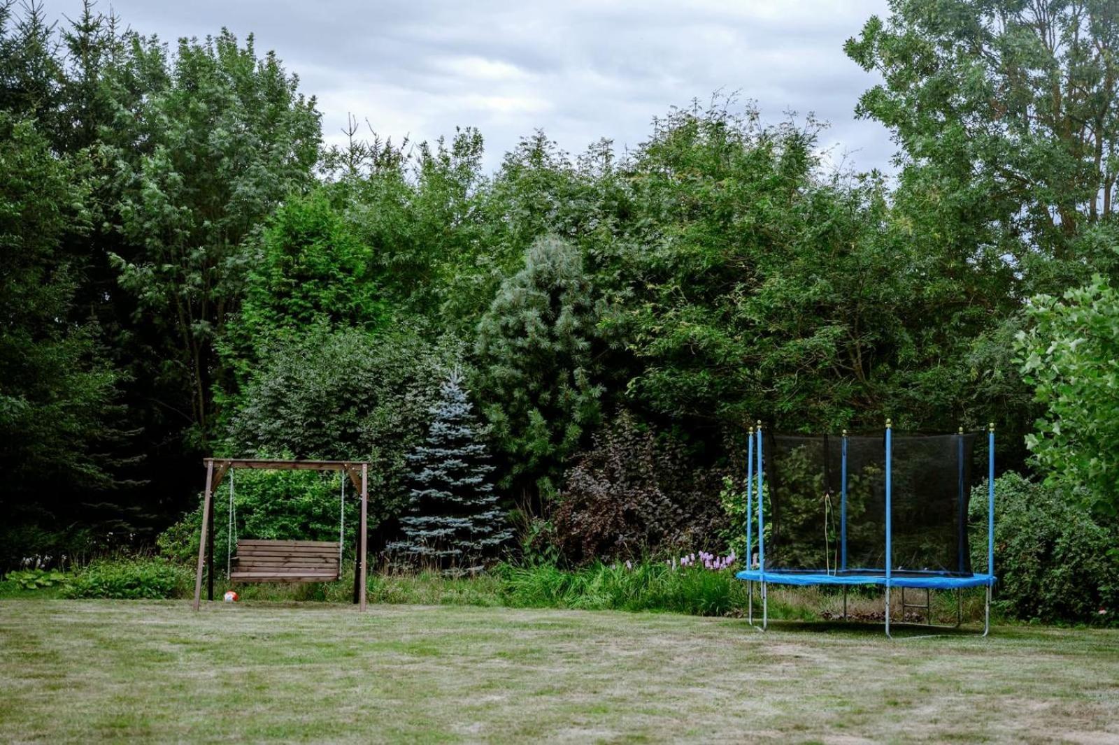 Zielona Parcela Pisz Bagian luar foto