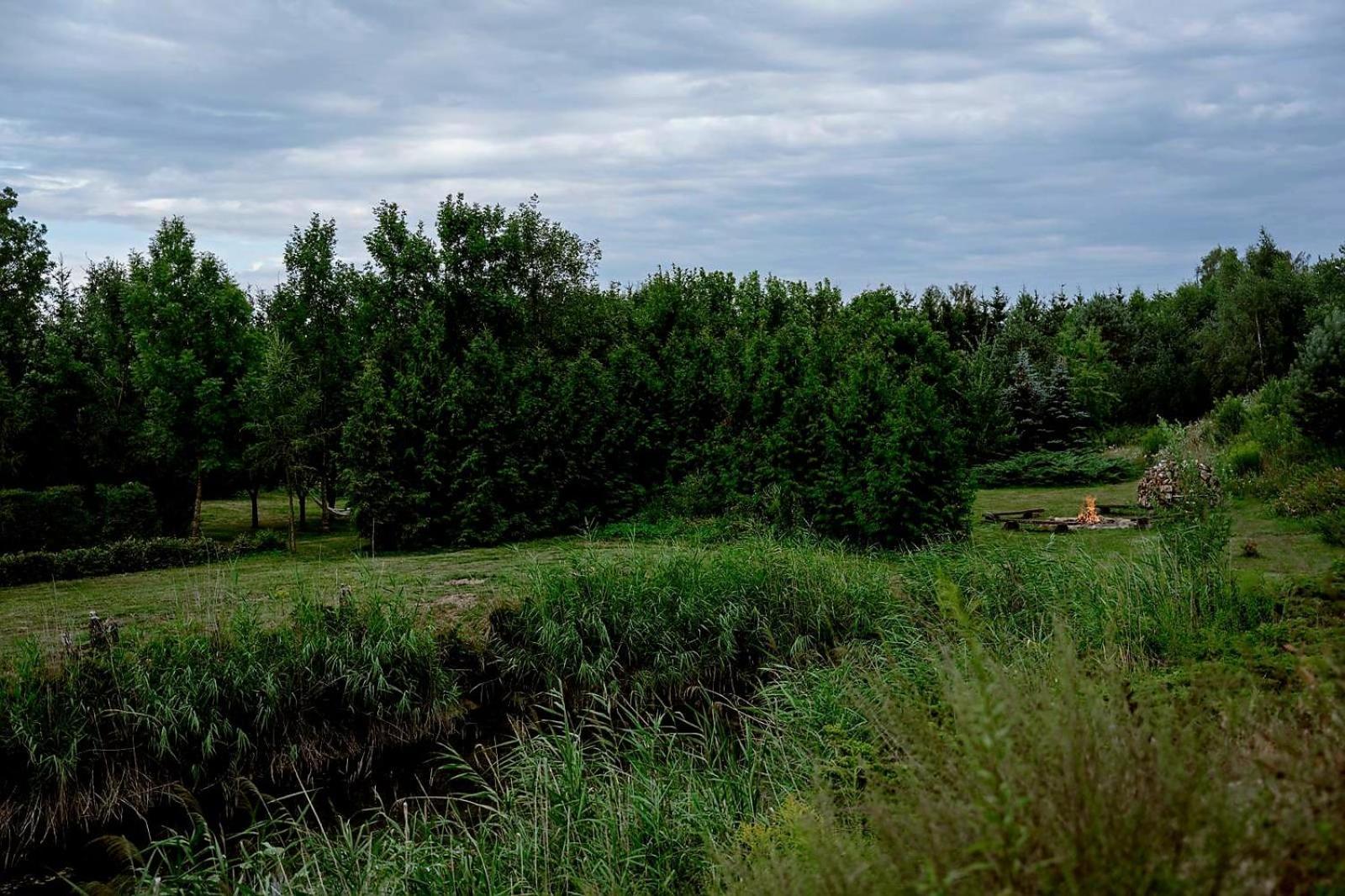 Zielona Parcela Pisz Bagian luar foto