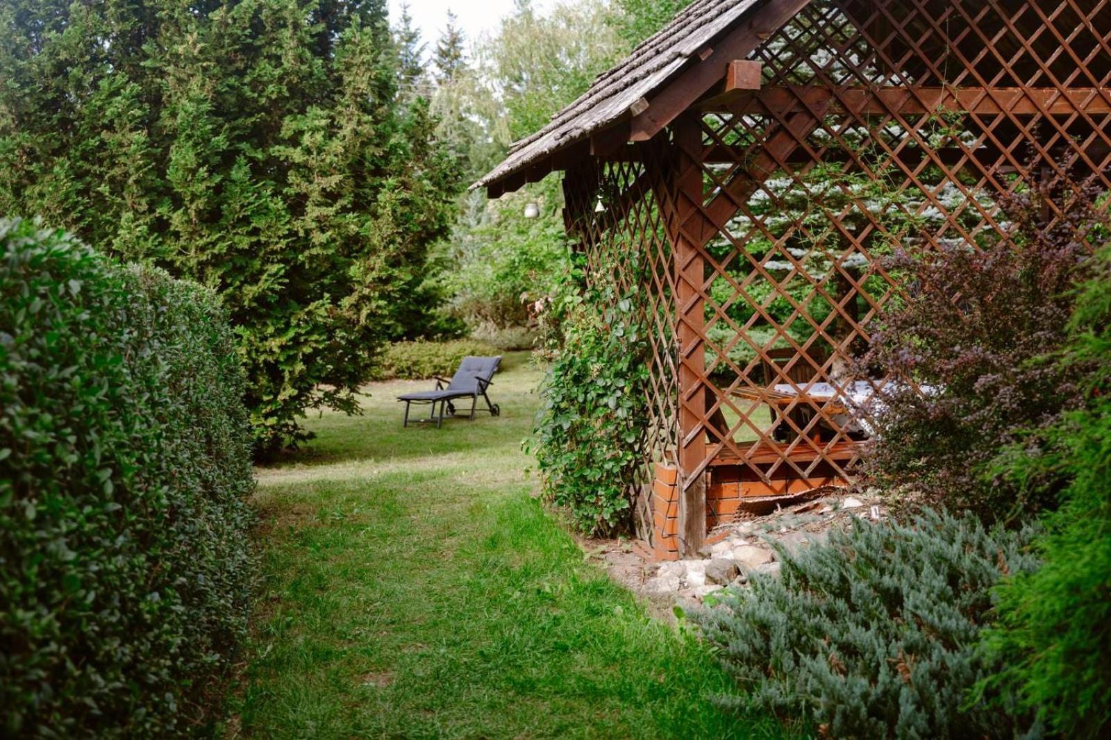 Zielona Parcela Pisz Bagian luar foto